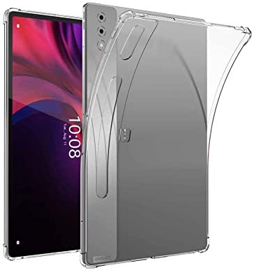 QINOUK Étui pour Lenovo Tab Extreme 14.5 - Protection Airbag Antichoc Ultra-Mince, TPU Transparent