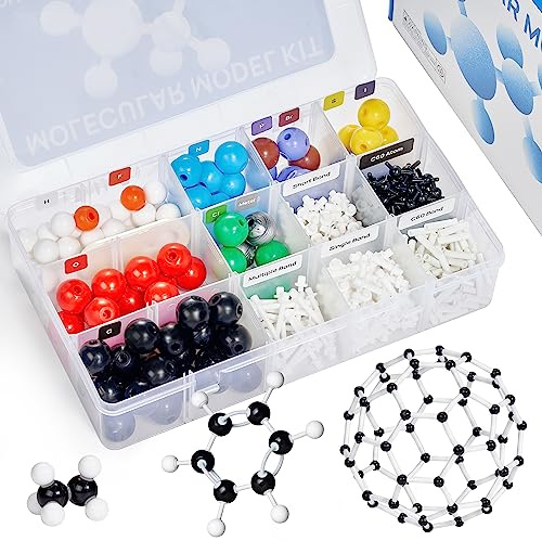 JoyCat 404-Piece Molecular Model Kit for Organic and Inorganic Chemistry