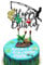 Arthsdite Fishing Cake Topper, Fisherman Birthday Party Decorations, Outdoor Fishing Themed Cake Decoration, Boys and Girls Birthday Party Decorations