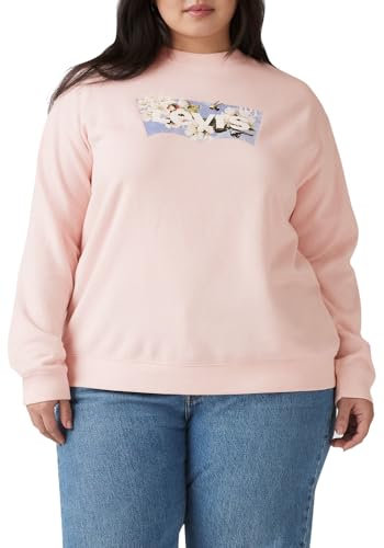 Levi's Plus Size Everyday Sweatshirt à Capuche, Pl Crew Bees and Che, 4XL Femme