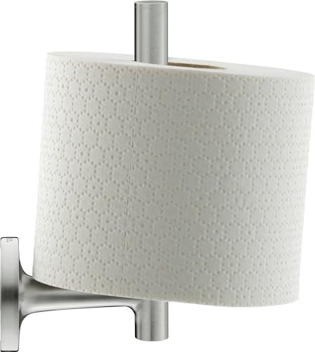 Duravit Starck T Reserve Toilettenpapierhalter 5x7,3x15,2cm Gebürsteter Edelstahl
