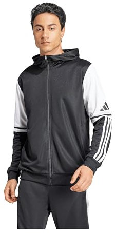 adidas Herren SQUADRA25 Hoody Black/White, L