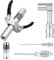 NQEUEPN 5pcs Grease Gun Accessory, 90 Degree Grease Gun Coupler Grease Needle Nozzle Double Handle Grease Gun Adapter for Use In Small, Confined and Hard-to-Reach Spaces Fits 1/8-Inch NPT Grease Gun