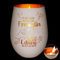 Livole Windlicht mit Gravur Geschenke für Beste Freundin, Graviertes Windlicht aus Glas Teelichthalter Freundschaft für Freundinnen BFF, Windlicht mit Spruch Freundschaftsgeschenke für Freund