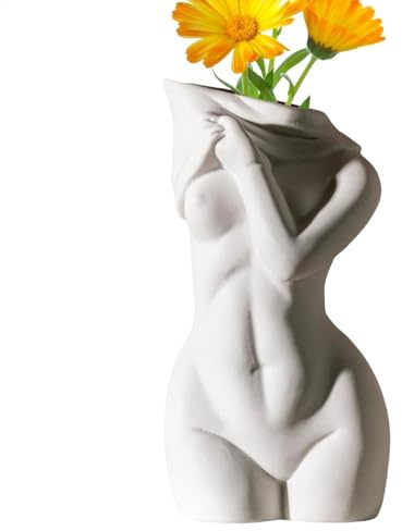 Weibliche Körpervase,Form-Pflanzgefäß Für Frauen Für Blumen, Pflanzen | Minimalistisches Für Den Innenbereich, Körperförmige Vase Für Boho-Wohnkultur,Körpervase Weibliche Form, Körpervase
