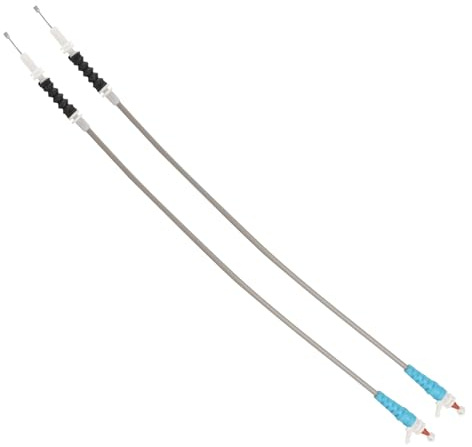 Jiacheng Câble de déverrouillage de poignée de porte extérieure avant gauche et droite 51217259828 compatible avec BMW Série 3 F30 F31 F80 316d 316i 318d 318i 320d 320i (2 pièces)