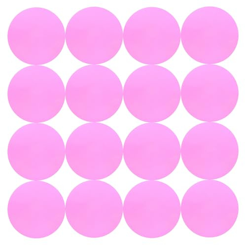 COLLBATH 25pcs Round Colored Light Gel Filter Sheets for LED Lights and Photo Strobe Headlights Self-Adhesive Pet Material with Efficient Source Colour Concealment for Scene Setting