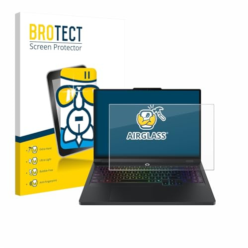 BROTECT Schutzglas für Lenovo Legion Pro 5 Gen 10 16 | Transparenter Displayschutz Made in Germany Schutzfolie Panzer Folie Glas 9H Anti-Fingerprint Einfache Montage Clear