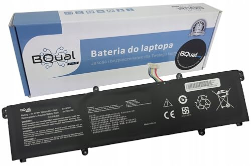 Batterie BQual B31N1911 pour Ordinateur Portable ASUS VivoBook V4050F V4050E M4050I X421DA X421EA M413DA - Batterie de Remplacement Li-ION 11,4 V 3600 mAh / 41 Wh, Noire