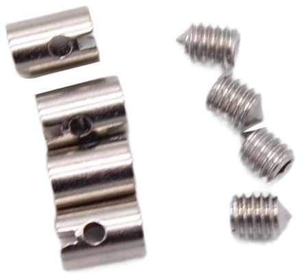 Guangcailun Throttle Cable Ends Throttle Cable Repair Kit Solderless Chokes Kit Universal Replacement High Performance Motorcycle 5mm Chokes Universal Replacement