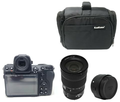 KamKorda Camera Bag + Z8 Mirrorless Digital Camera + Z 24-120mm f/4 S + FTZ II Mount Adapter, 45.7MP FX-Format Stacked CMOS Sensor, 8K30p and 4K120p Video + 2 Year Warranty