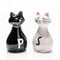 Salz- u. Pfefferstreuer Katze
