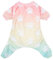 CuteBone Große Hundepyjamas mit Farbverlauf, weiches Material, dehnbarer Einteiler für Hundehemd, Hundewinterjacke und Hundemantel P09XL-DE
