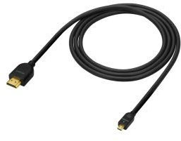 Cable HDMI a Micro HDMI de alta velocidad de 10 metros V1.4a compatible con resolución Full Ultra 4K HD compatible con Ethernet 3D ideal para tabletas Go Pro Smartphones, videocámaras, cámaras, etc.
