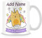 Caticorn Mug - Personalised Cup/Gift with Name - Unicorn Cat Mug