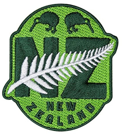 Vagabond Heart Neuseeland Aufnäher – Neuseeland-Souvenir – zum Aufbügeln