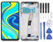 GUODONG Accesorios de reparación Pantalla LCD y digitalizador Asamblea Completa con el capítulo for Xiaomi redmi Nota 9S Piezas de Repuesto (Color : Silver)