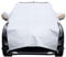 Couverture Pare-Brise Voiture, Bâche Pare Brise Protection Magnétique Couverture Repliable, Universelle pour Voiture Anti Givre, Neige, Glace, Pluie et Soleil