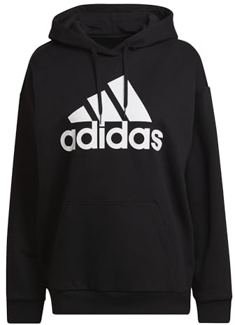Adidas Essentials Big Logo Oversized French Terry Hoodie Sudadera con Capucha Mujer