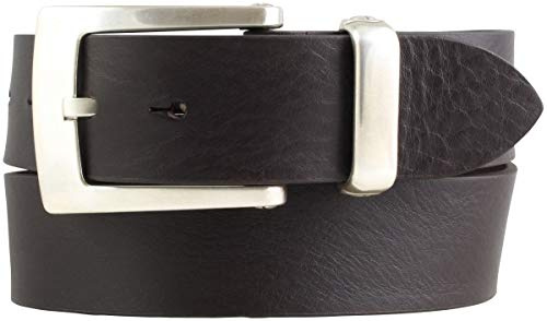 BELTINGER Designer-Gürtel aus Vollrindleder mit Metall-Schlaufe 4 cm | Jeans-Gürtel für Damen Herren 40mm