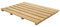 Spetebo Bambus Badematte - 53 x 35 cm - rutschfestes Baderost aus Massivholz - Dusche Bad Sauna Spa Pool Rost Vorleger Matte aus FCS Holz