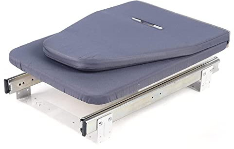 Table à repasser Planche à Repasser Pliable pour Meuble, Table de Repassage avec Housse,Table à repasser en bois pliante et rotative avec coussin rembourré pour rangement peu encombrant dans armoire C