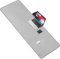 Desk Mat on top of Desks, Vyaaa 160 x 60 cm PU Leather Desk Mat, Large Desk Blotter Pad for Office, Home, Gaming, Computer, Laptop, Keyboard and Mouse - Light Gray