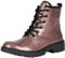 Geox J Casey Girl Ankle Boot, Rose Smoke/Black, 36 EU