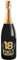 Bottiglia di Prosecco D.O.C. Extra Dry 0.75 lt., per idea regalo di compleanno 18 anni per lui e per lei, tanti auguri con etichetta in oro (Oro, 18)