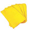 AHAD Spolverini gialli in cotone resistente, super assorbente, multiuso per lucidare spolverare la pulizia della polvere in vetro, accessori per la casa 38 cm x 38 cm (confezione da 4)