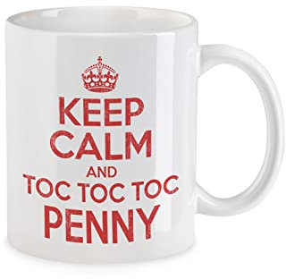 Urban Backwoods Keep Calm And Toc Penny Tasse Mit Spruch Kaffeetasse