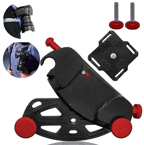 Kamerahalter Clip Rucksack,Halterung Gürtelclip schnelle Veröffentlichung für SLR Kamera,GoPro Insta360 DJI Action Kamera