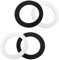 Qrity 4 pièces Joint Torique Universel, Joint de Rechange pour Bonde D'évier, Évier Joint Torique, pour Qrity 84mm Bonde D'évier (ASIN # B0B5CLZYB3)