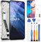 LCD Display für Xiaomi Redmi 9 Bildschirm Ersatz für Redmi 9 M2004J19G M2004J19C 6.53 Zoll LCD Screen Touchscreen Digitazer Assembly mit Reparatur Kit (Schwarz mit Rahmen)
