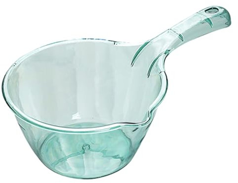 Joberio Wasserschöpfer, Wasserlöffel Mit Langem Griff, Schöpfkelle Mit Rutschfestem Griff, Badekelle Aus Kunststoff, An Der Wand Hängender Wasserbecher, Mehrzweck-Wasserschöpfer Für Küche, Garten