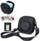 CAIYOULE Camera Case for Fujifilm Instax Mini 12/11/99/90/7+ Evo fuji Instant Camera Bag and Mini 3 inch Photo Album and Magnetic Pocket Picture Frame (No Camera)-Black