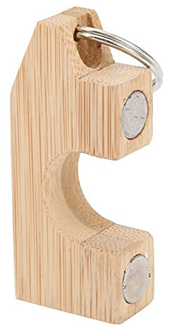 Angelrutenhalter, Mini-Angelrutenzubehör, magnetischer Angelrutenhalter, Bambus-Auto-Rutenständer, tragbar für den Außenbereich