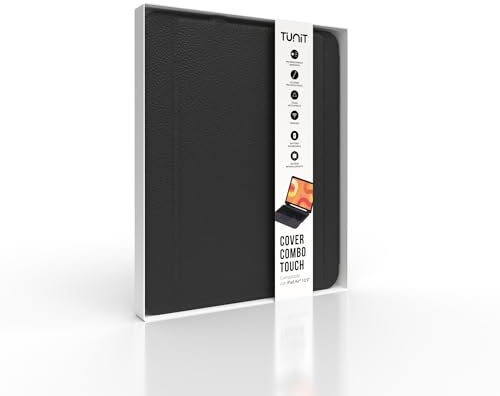 TUNIT Combo trackpad e tastiera per iPad Pro 11 (1,2,3,4th gen) /iPad Air (4,5th gen, 11)