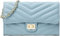 Farcauo Kleine Umhängetasche Damen Blau Handtasche und Crossbody Bag, Kompakte Schultertasche für Damen, Elegante Abendtasche für Frauen, Damentasche für Alltag und Abend