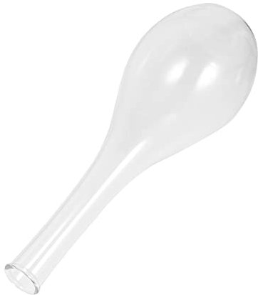 Gatuida 1pc Glass Flower Vase Elegant Funnel Neck Design for Fresh Flowers and Floral Arrangements Glass Flowerpot for Home Decor and Centerpieces