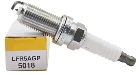Zündkerze 4/6 Stück Zündkerze LFR5AGP 5018 / Passend for PEUGEOT 1007 107 206 207 301 307 3008 308 406 407 408 508 EXPER/Passend for CITROEN C1 C2 C3 C4 C5 C8(6Pcs)