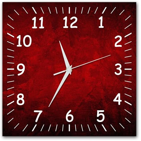 Bilder-Manufaktur BM wahlweise Funkwanduhr ODER Quarzwanduhr Funkwanduhren Funkuhr Wanduhr Funk ODER Quarz kein Ticken lautlos geräuschlos leise modern ohne Tickgeräusche MF21-10667-funk