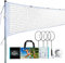 Franklin Sports Unisex Adult Professional Volleyball Badminton Combo Set, Weiß, One Size
