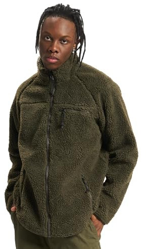 Brandit Teddyfleece Jacket, Uomo, Olive, M