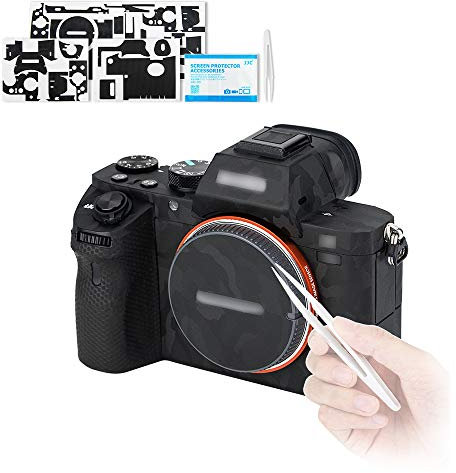 KIWIFOTOS Anti-Kratzschutz-Aufkleber für Son. Alpha A7 II A7R II A7S II / A7II A7RII A7SII Kamera rutschfeste Abdeckfolie