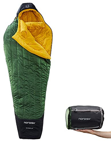 Nordisk Gormsson -10° Mummy Schlafsack M schwarz/grün