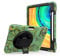 JCTek Shockproof Case for Huawei MatePad Pro 10.8 inch 2019 Tablet, Hybrid Armor Rugged Protective Case with Built-in Pencil Holder, Hand Strap & Shoulder Strap (Camouflage Armor)