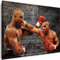 Myartstyle - Bilder Boxer Mike Tyson Sport 60 x 40 cm Leinwandbilder Xxl - 1 Teilige Wandbilder Kunstdrucke w-a-2041-7