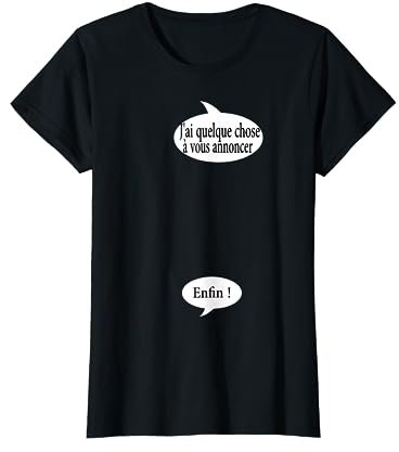 future maman tee shirt annoncer la grossesse femme enceinte T-Shirt