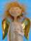 Pommerntraum ® | verrückter Engel Weihnachtsengel Schutzengel Guardian Angel Weihnachtsfigur Dekorationsfigur Schreibtischfigur NORMAL KANN JEDER (mit Herzchen)